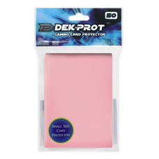 Yugioh D Dek Prot Flat Gaming Card Sleeves Coral Pink 50 Count