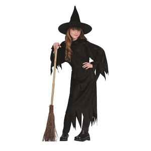 Rg Costumes Witch With Hat Velvet Child Costume, Small