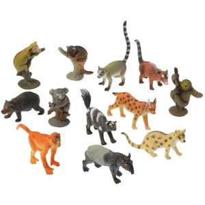 Assorted Rain Forest Animal Figures