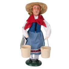 Byers' Choice 8 Maids A-Milking Caroler Figurine 738 From The 12 Days Of Christmas Collection