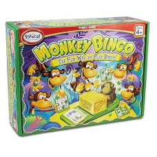 Monkey Bingo Game With Pictures For Ages 4 And Up