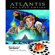 View Master Disney'S Atlantis 3 Reel Set - 21 3D Images