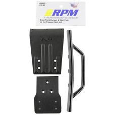 Rpm 80022 Front Bumper And Skid Plate Black Slash 4X4 Black