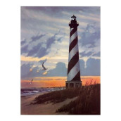 Heritage Puzzle Cape Hatteras Lighthouse Jigsaw Puzzle - 550 Piece Jigsaw Puzzle