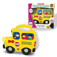 The Learning Journey Early Learning - Wheels On The Bus - Baby & Toddler Toys & Gifts For Boys & Girls Ages 12 Months And Up - Award Winning Toy