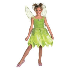 Disguise Disney Tinker Bell And The Fairy Rescue Classic Girls' Costume One Color, Medium/7-8