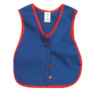 Children'S Factory Boys Button Vest, Button, Small