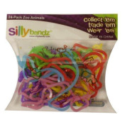 Silly Bandz Zoo Animals - 24 Pack