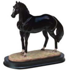 George S. Chen Imports Ss-G-11405 Horses Collection Black Horse Figurine Decoration Decor Collectible