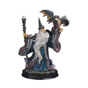 Stealstreet Ss-G-935 Wizard Collection Blue Sorcerer Fantasy Figure Decoration Collectible