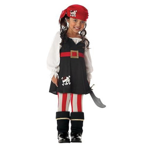 California Costumes Toddler Girls Pirate Costume Large (4-6)