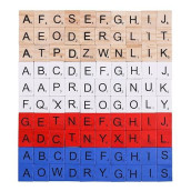 Dsyj Domino & Tile Games, Wood Letter Tiles, Scrabble Letters For Crafts - Diy Wood Gift Decoration - Scrabble Crossword Game Wood Color 400 Pcs