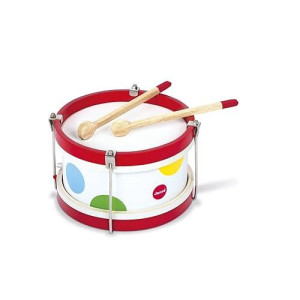 Janod Confetti Wood Drum Children'S Music Set - Ages 2+ - J07608