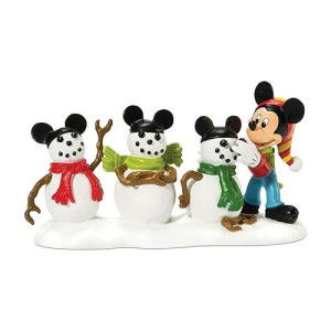 Department 56 Disney Village The Three Mousketeers Accessory Figurine, White, Small