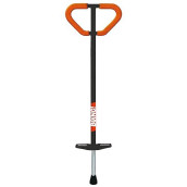 Geospace Large Jumparoo Boing! Max Pogo Stick By Air Kicks; For Adults And Kids 90-160 Lbs., Assorted Colors Black Or White