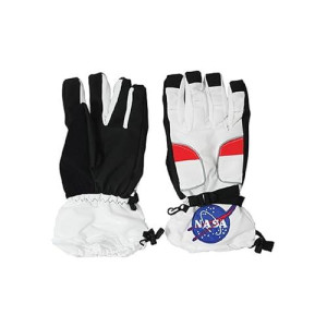 Jr Astronaut Space Gloves Costume Accessory Child Size Large
