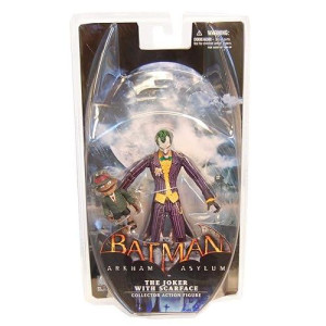 Dc Direct Batman: Arkham Asylum Series 1: The Joker With Scarface Action Figure