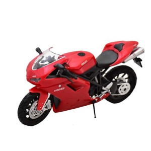 Newray 57143A Ducati 1198" Red Model Motorbike9(Assorted Color)