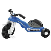 American Plastic Toy Police Cycle Blue, 24.25