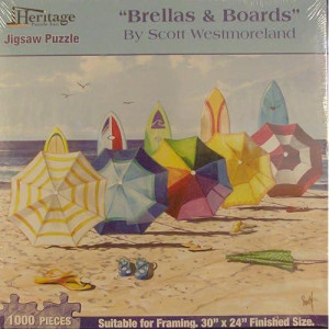 Heritage Puzzle Brellas And Boards - 1000 Piece Jigsaw Puzzle