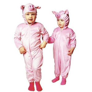 Pink Piggy Pajamas Toddler (2-4) Costume