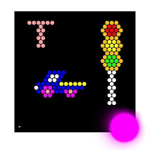 Lite Brite Refill: Letters (26 Square Sheets) - Not For New Lite Brites - For Pre-2013 Lite Brites Only