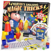 Marvin'S Magic - 225 Amazing Magic Tricks For Children - Magic Kit - Kids Magic Set - Magic Kit For Kids Including Mystical Magic Cards, Magic Theatre, Magic Wand + More