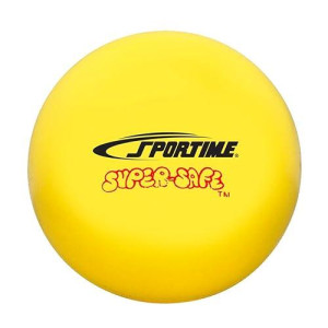 Sportime Super-Safe Softballs - 4 Inches - Yellow - 009091 (item brand name print color may vary)