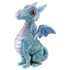 Summit Blue Baby Dragon Figurine