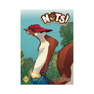 Sandstorm Nuts- A Nut Grabbing Card Game Against Squirrels For 2-6 Players, Ages 13+