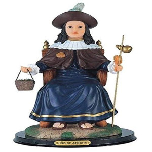 Stealstreet Ss-G-309.34, 8 Inch Nino De Atocha Religious Child Figurine Statue Decor, 8"
