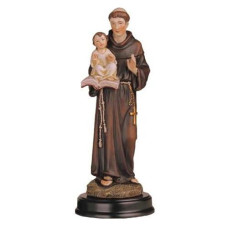 George S. Chen Imports Ss-G-205.09 Saint Anthony Holy Figurine Religious Decoration Statue Decor, 5"