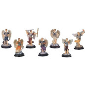 Gsc 3 Inch Archangel Set Collection Holy Figurine Religious Decoration