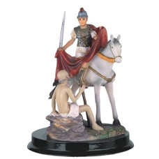 Stealstreet Saint Martin Of Tours Holy Figurine Religious Decoration Decor, 5"