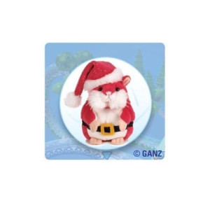 Webkinz Mazin Hamster Nick Christmas Red With Free Webkinz Bookmark [Toy]