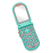 Infantino Flip and Peek Fun Phone in Teal - Christmas Gift for Babies, Infants & Toddlers