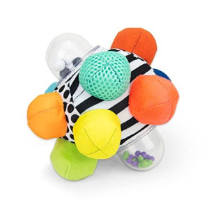 Sassy Developmental Bumpy Ball Easy To Grasp Bumps Help Develop Motor Skills For Ages 6 Months And Up Colors May Vary 5.5 Long X 7.5 Wide X 8.9 High