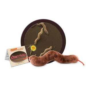 Giantmicrobes Diarrhea Plush - Learn About Digestive Health, Campylobacter Bacteria And How It Affects The Body, Humorous Gift For Friends, Doctors, Teachers And Anyone With A Healthy Sense Of Humor