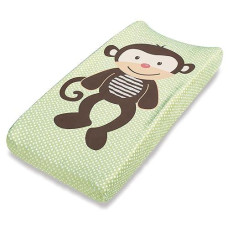 Summer Infant Ultra Plush Character Changing Pad Cover, Monkey