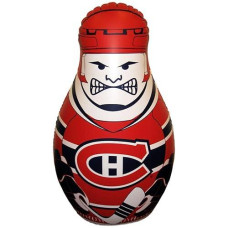 Fremont Die Nhl Montreal Canadiens Bop Bag Inflatable Checking Buddy Punching Bag, Standard: 40" Tall, Team Colors
