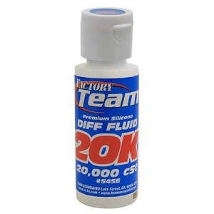 Team Associated 5456 Premium Silicone Differential Fluid, 20000Cst