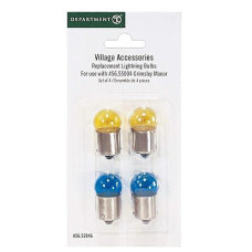 Department 56 Accessories For Villages Replacement Lighting Bulb Lights, 2.76 Inch