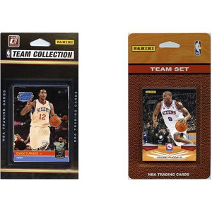 Nba Philadelphia 76Ers 2 Different Licensed Trading Card Team Sets