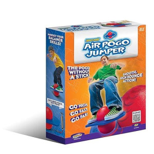 Geospace Original Air Pogo Jumper By Air Kicks - Bouncing Ball With Air Pump