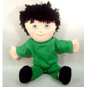 6 Pack cHILDRENS FAcTORY DOLLS ASIAN BOY DOLL SWEAT SUIT