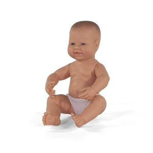 Miniland Educational - 15.75'' Anatomically Correct Newborn Baby Doll, Caucasian Boy