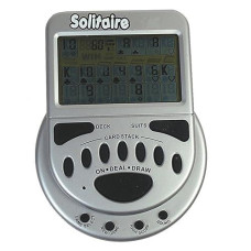 John Hansen Cs3010 Mega Screen Solitaire Handheld Electronic Game, Blue