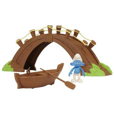 Smurfs Movie Theme/Adventure Gift Packs Wave #1 Smurf In Smurf Village Bridge Theme Set