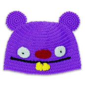 Uglydoll Trunko Uglyhat Purple Cap Kids Garment Knit Ugly Doll Hat