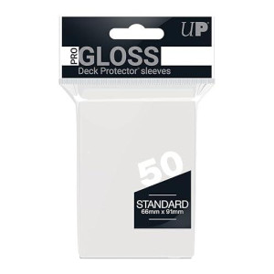 Ultra Pro 12844 Deck Protectors Solid Standard Size - Clear